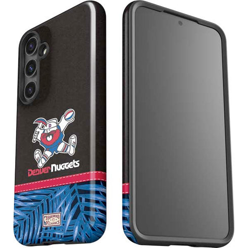 NBA Denver Nuggets Retro Palms Galaxy S24 Plus Impact Case
